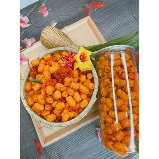 Nui chiên bơ,Nui bò lá chanh,nui sấy tỏi - 350g Thơm ngon,giòn rụm