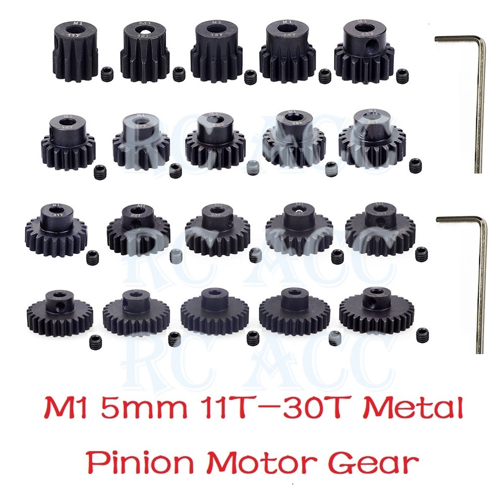 Bánh Răng Kim Loại M1 5mm 11T 12T 13T 14T 15T 16T 17T 18T 19T 20T 21T 22T 23T 24T 25T 26T 27T 28T 29T 30T 22T 23T 24T 25T 26T 27T 28T