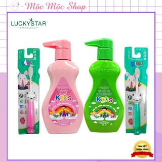 Sữa tắm gội thảo dược kids 3 in 1 - lucky star