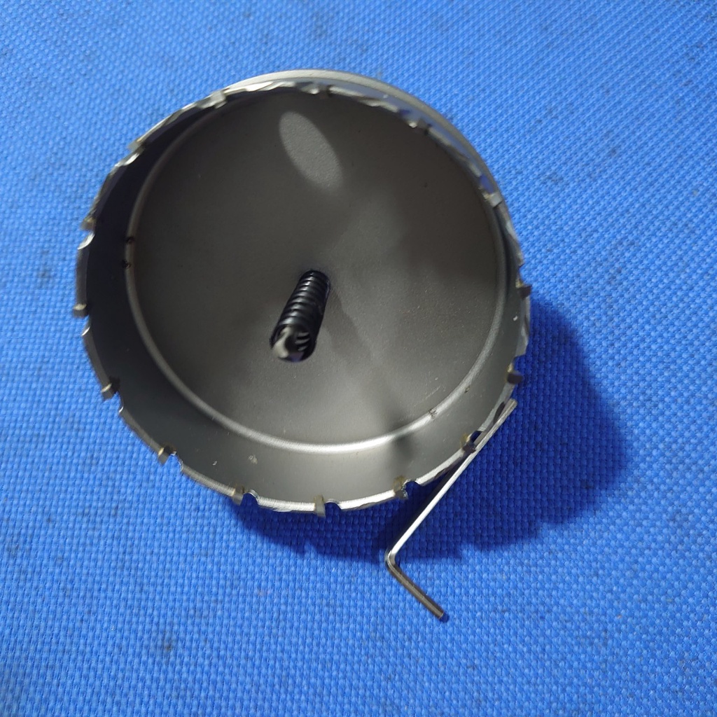 Mũi khoét sắt, mũi khoét inox phi 100mm, mũi khoan hợp kim có độ cứng cực cao