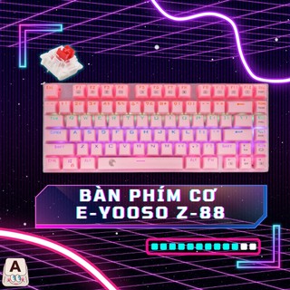 Bàn phím cơ Rgb eyooso z-88 Hotswap Red switch