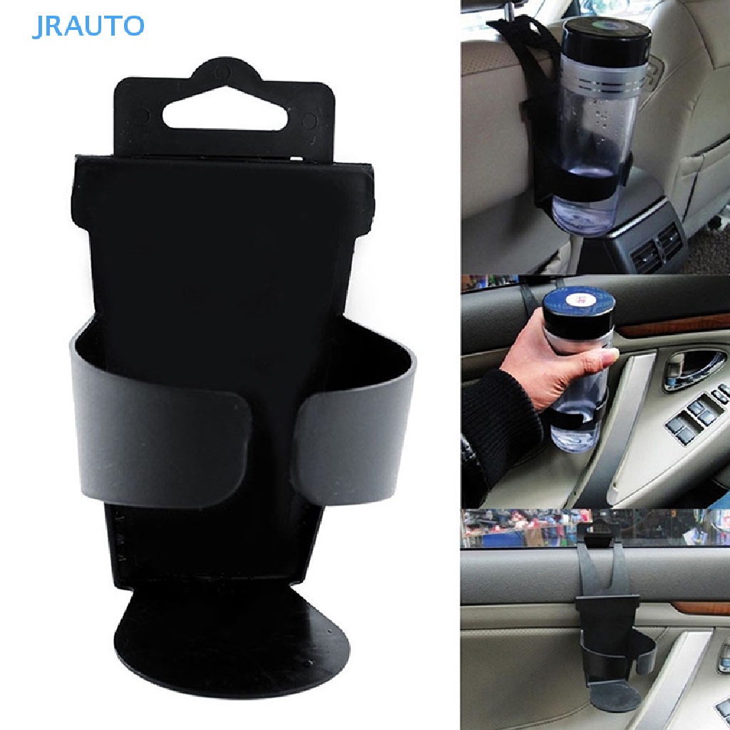 Jrauto Giá Đỡ Cốc Nước Uống Màu Đen Thông Dụng Cho Xe Hơi Xe Tải