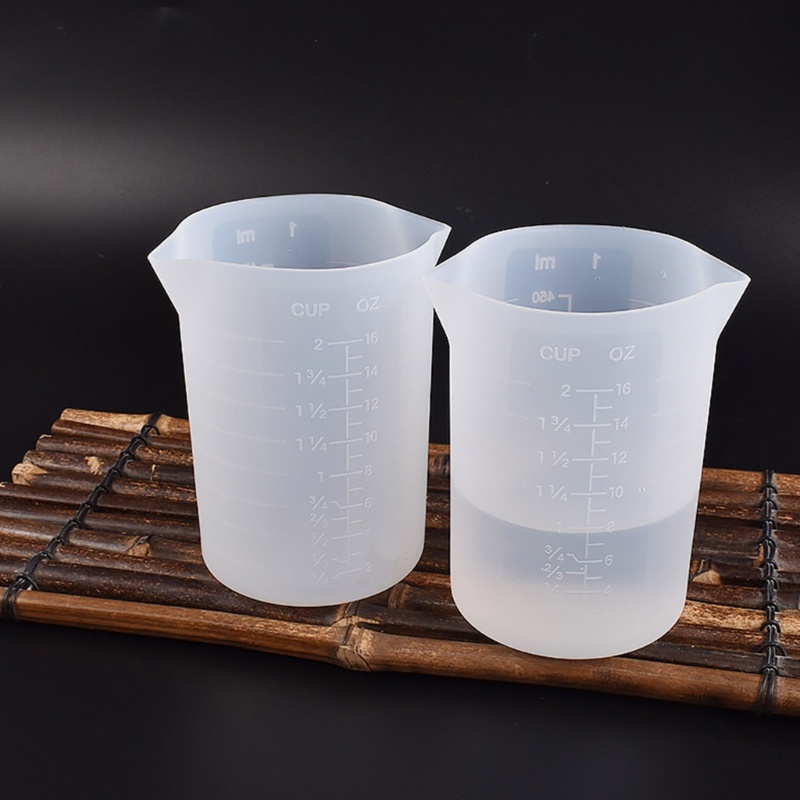 Cốc Đong Bằng Silicone Có Thể Tái Sử Dụng
