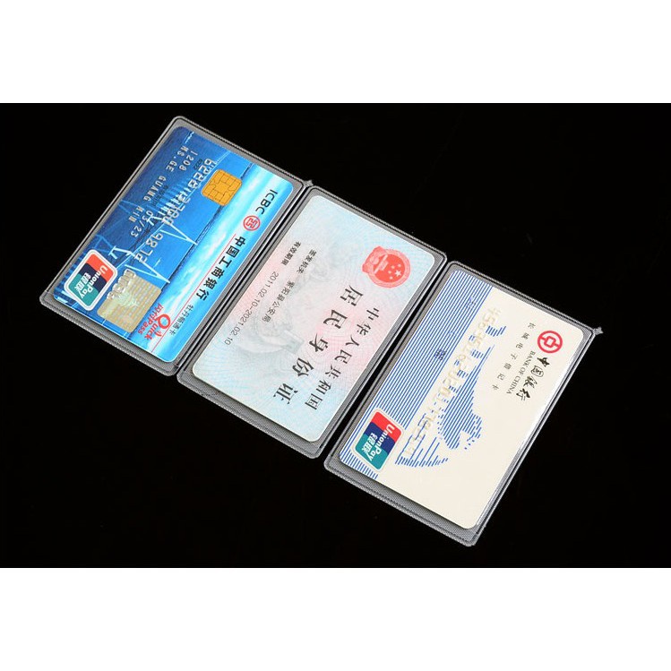Bọc Chống Xước Chip Căn Cước Công Dân, Bảo Vệ, ATM, Chống Trầy CMND, Chống Trầy Có Nắp Bảo Vệ Thẻ