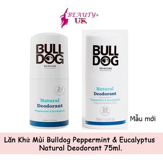 Lăn Khử Mùi Bulldog Peppermint & Eucalyptus Natural Deodorant 75ml