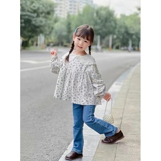 Quần ống loe dễ thương cho bé