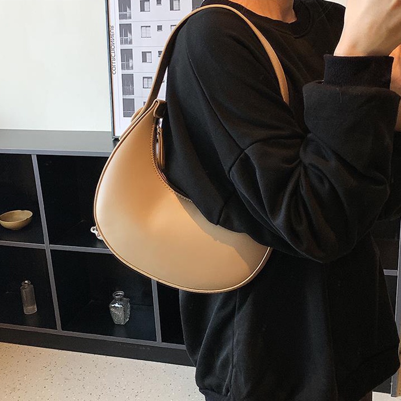 Túi Đeo Vai Có Khóa Kéo Phong Cách vintage Dành Cho Nữ