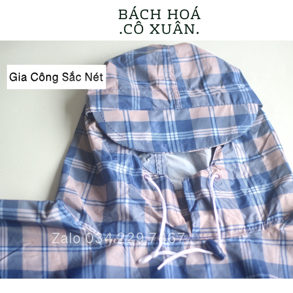 ÁO MƯA BÍT VẢI DÙ Chuẩn Hàng LOẠI 1 Siêu Bền Không Thấm Nước