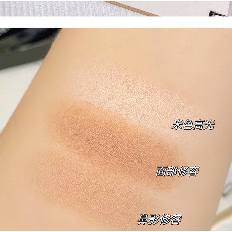 [Hàng mới về] Phấn trang điểm ba trong một độ bóng cao làm sáng tông màu da đẹp mắt LALA