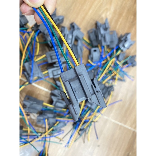 Nhựa relay 4 chân 5 chân bấm sẵn dây điện