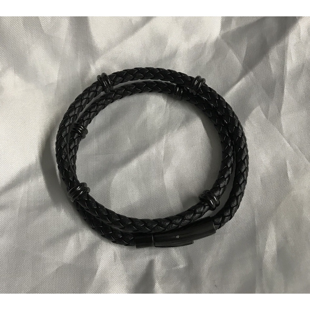 Vòng Tay Nam Lắc Tay Unisex Buckle Thời Trang Vòng Tay Dây Dù Nữ Basic Kuu Clothes Màu Đen Chất Liệu Bền Bỉ - VT Buckle