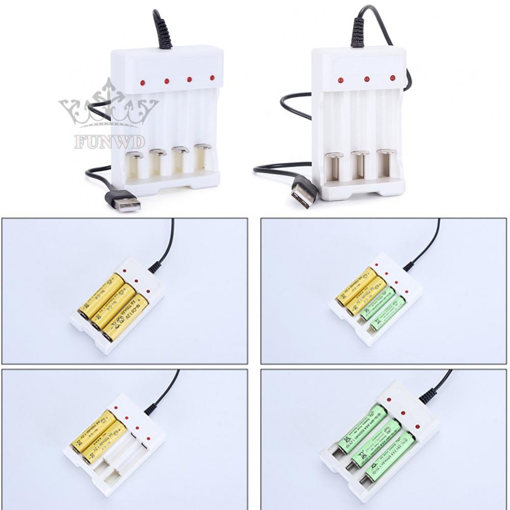 Sạc Pin 3 / 4 Khe Cắm USB Không. 5 Pin không. 7 Pin Hoàn Toàn Mới