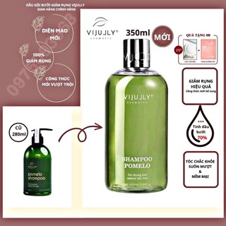 [CHÍNH HÃNG] Dầu gội bưởi Vijully giảm rụng tóc phục hồi tóc hư tổn, chai lớn 350ml