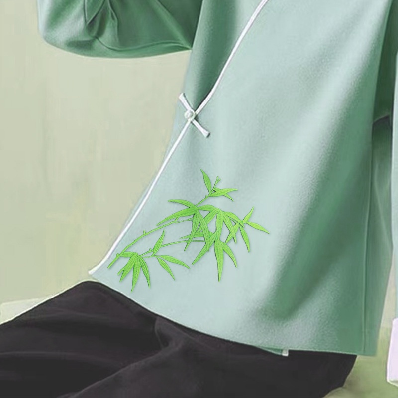 Miếng Dán Ủi Quần Áo Hình Lá Tre