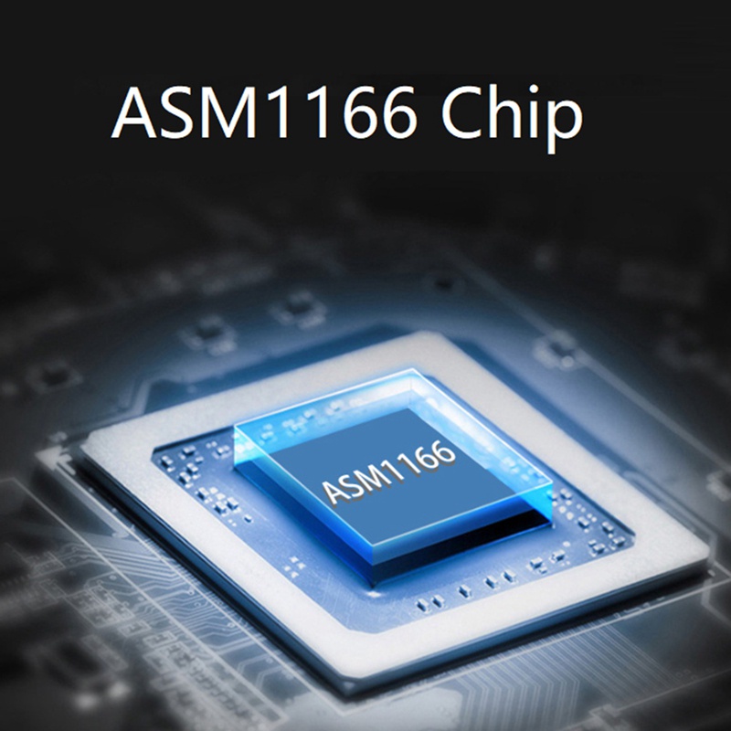 Card Mở Rộng PCIE Sang SATA 6Gbpsx6-Port + Cáp SATA M.2 M.2 NVME Sang SATA3.0 ASM1166