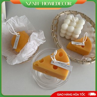 Nến thơm trang trí, decor bằng sáp đậu nành