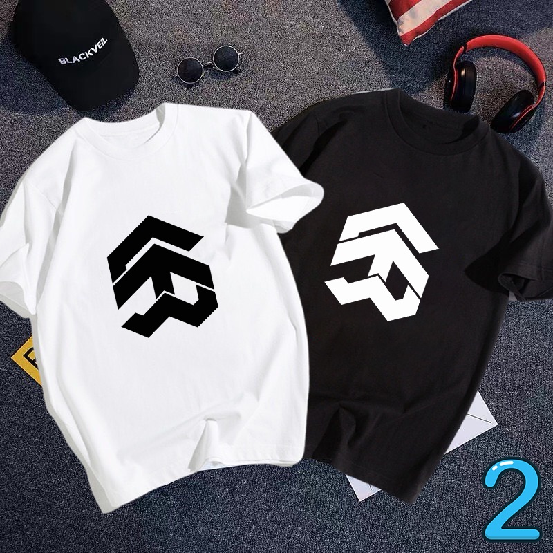 BST 50 - Áo thun nam nữ form rộng vải dày mịn logo cá tính cách điệu