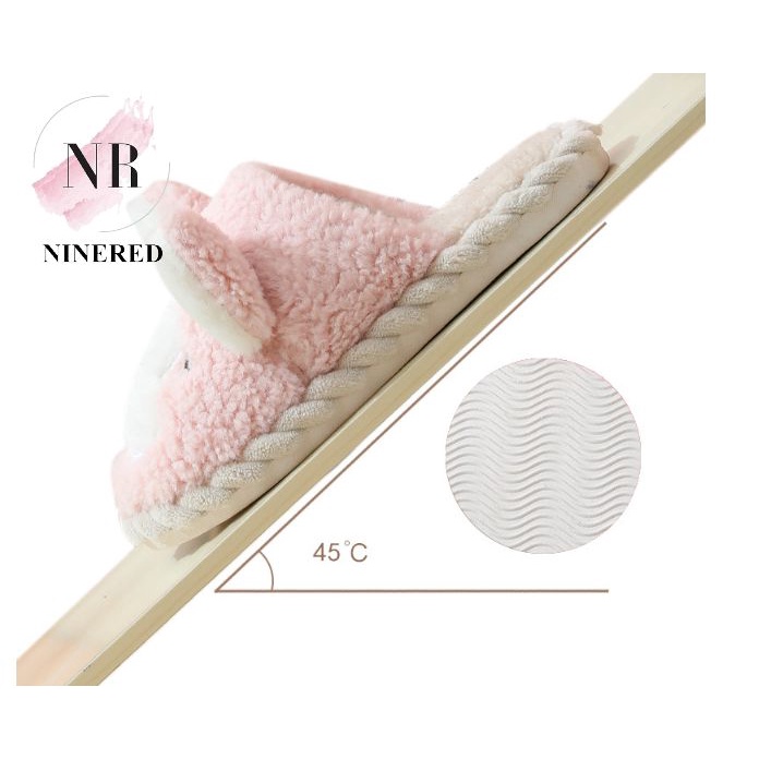 Dép Lông Cún Đi Trong Nhà Nam Nữ Êm Chân Đế Chống Trơn - D122 - D102