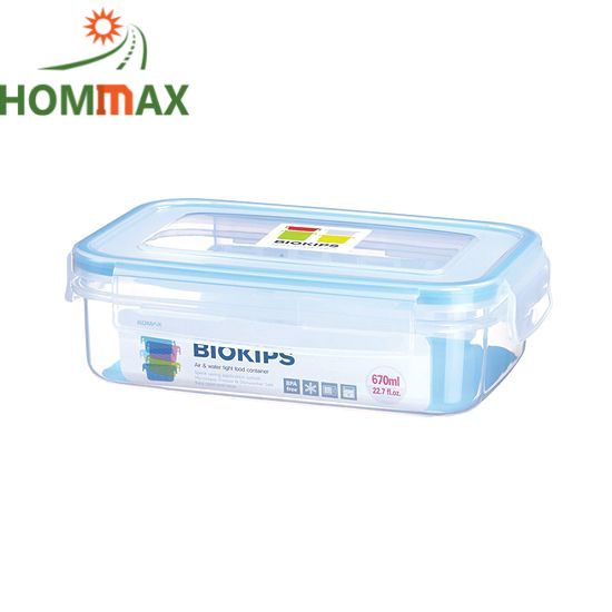 (KOMAX) Hộp nhựa Komax Biokips 670ml, NHỰA PP, XUẤT XỨ KOREA