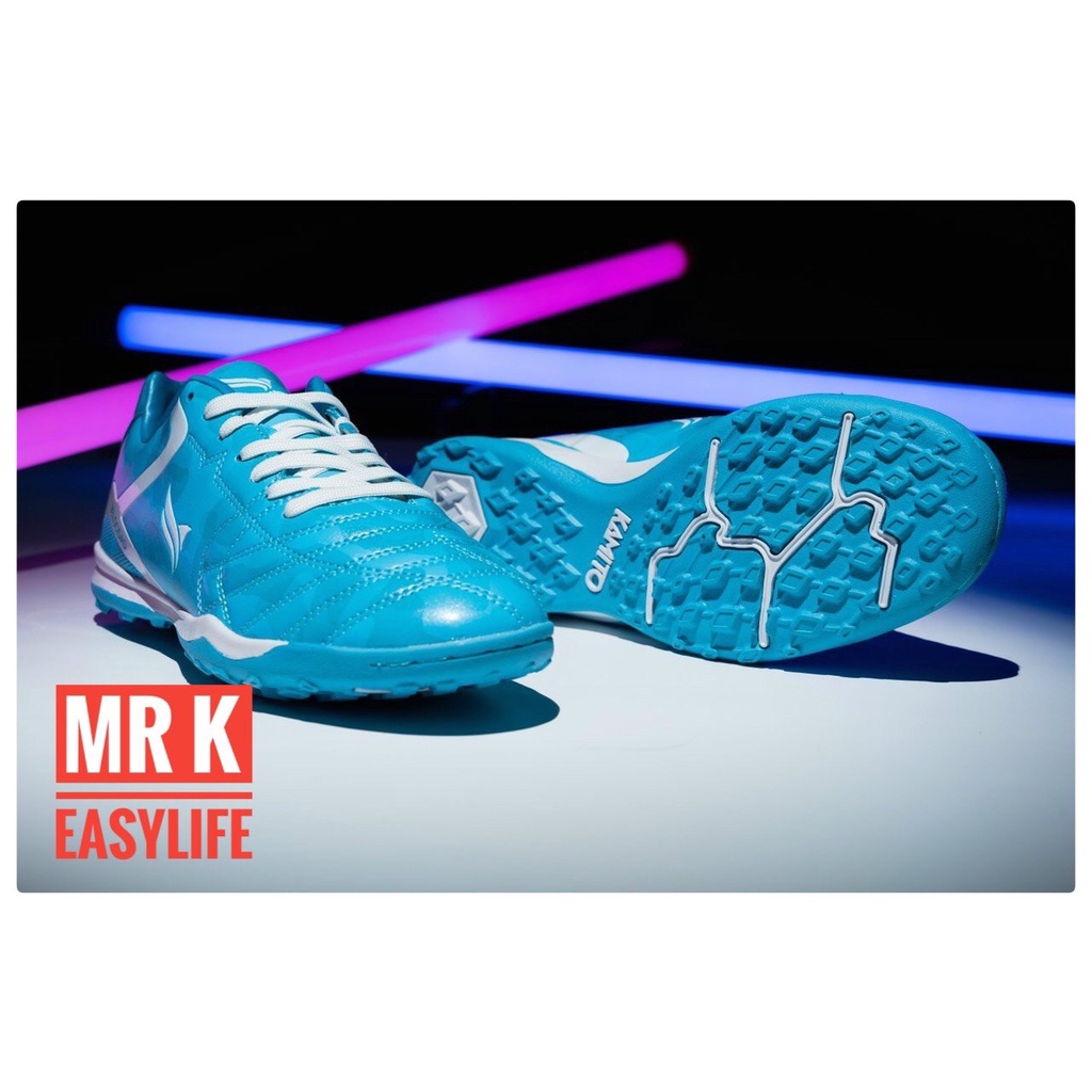 Giày bóng đá Kamito Velocidad Legend TF - KMA220724 - Màu Xanh Ngọc