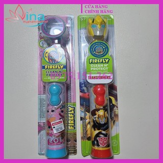 Bàn chải đánh răng chạy bằng pin firefly dành cho bé - usa