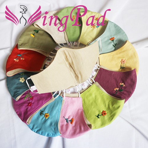 Combo 2 KHẨU TRANG VẢI Cotton Hàn Quốc - WINGPAD MẪU MỚI