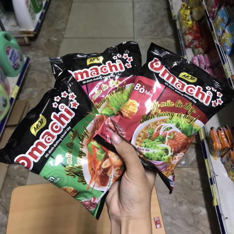 Mì Omachi Đủ Vị