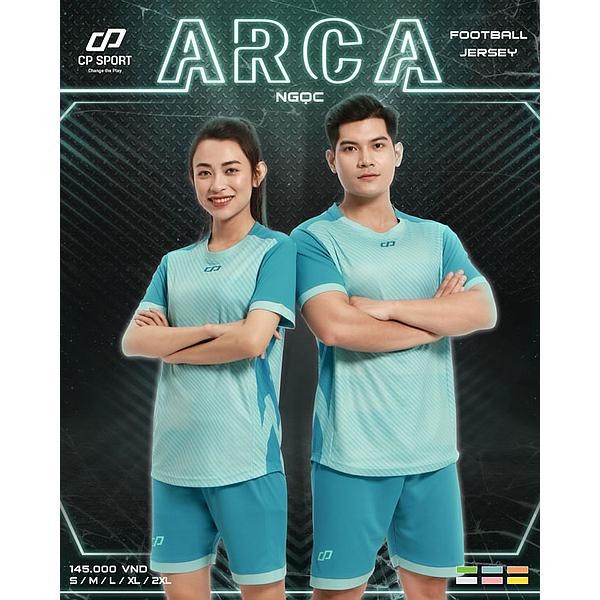 Bộ Quần Áo Đá Banh Không Logo Chính Hãng CP Arca - Vải Mè Cao Cấp