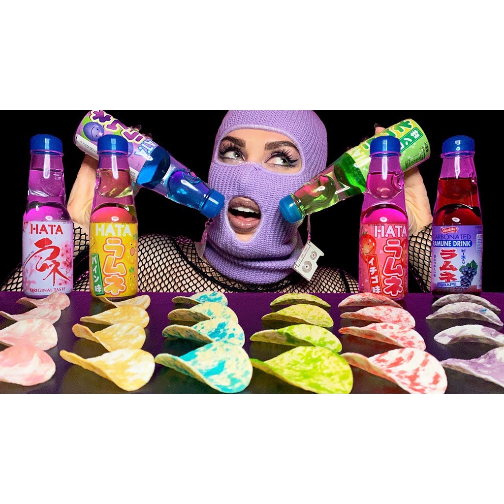 Nước soda Ramune Hata chai 200ml