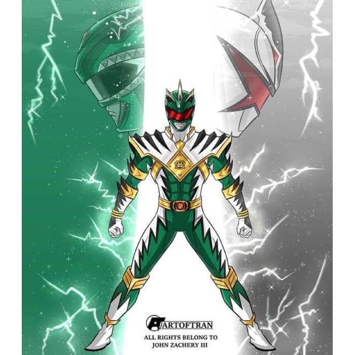 Mô hình SHF Legacy custom. Green x dino white