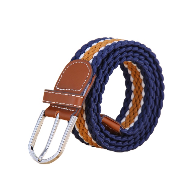 Thắt lưng vải co giãn golfer kiểu bện 12 màu