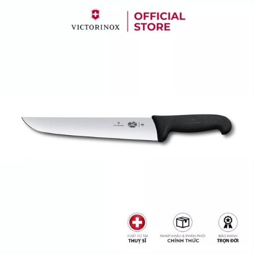 Dụng cụ nhà bếp Victorinox 5.5203.28 cán đen FIBROX Butcher's Knife– Hãng phân phối chính thức