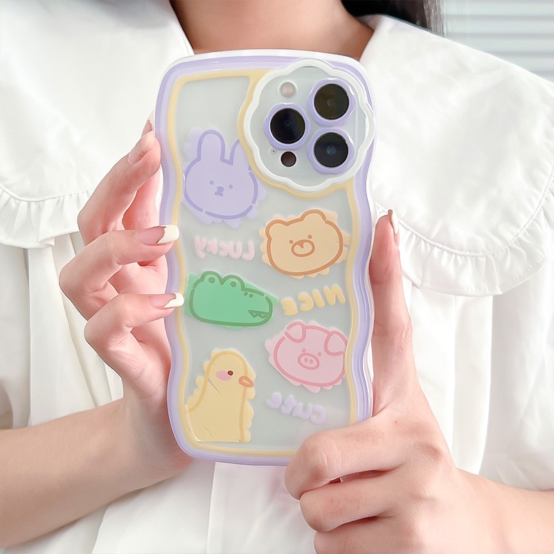 Ốp Điện Thoại Họa Tiết Hoa / Động Vật Cho iphone7 / 7plus / 8 / 8plus / x / xs / 11 / 12 / 13 / 14 / pro / max / plus / promax