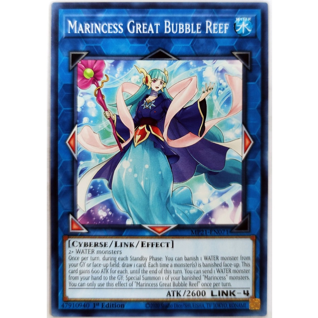 [Thẻ Yugioh] Marincess Great Bubble Reef |EN| Common