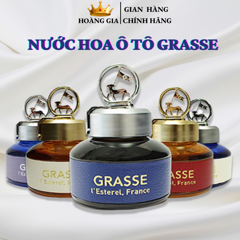 Nước Hoa Ô Tô Cao Cấp GRASSE Chính Hãng Hàn Quốc - Thơm Mát Không Gian Xe