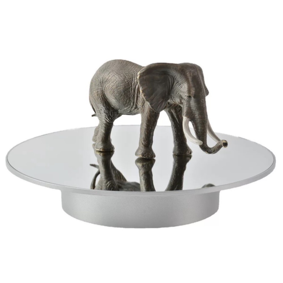 BÀN XOAY SẢN PHẨM 15CM 20cm 25cm 32cm, đế xoay hỗ trợ quay video, livestream, trang tri, quay mô hình dùng pin hoặc điện