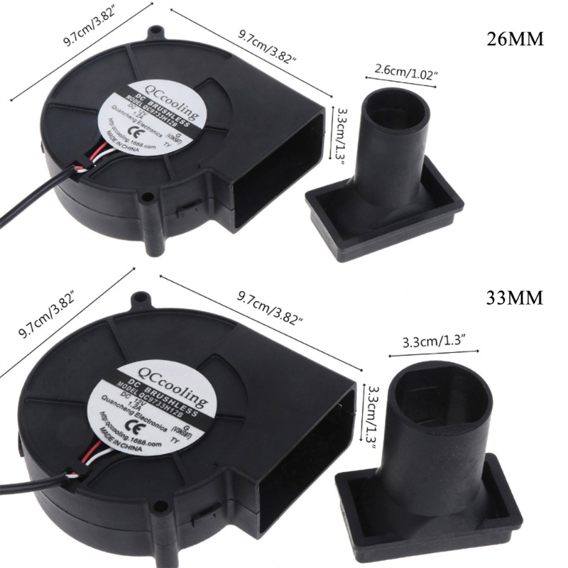 Quạt Thổi Lò Nướng BBQ 12V Di Động Tiện Dụng Cho Hoạt Động Ngoài Trời