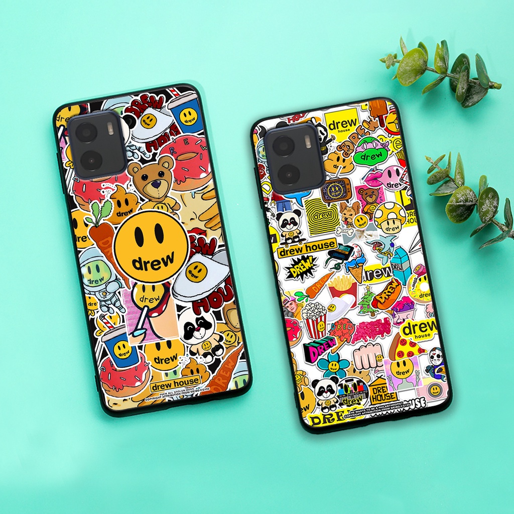 Ốp lưng Vivo Y15s - Vivo Y15a in hình drew mascot, skull, shark.Ốp drew cute,cool ngầu
