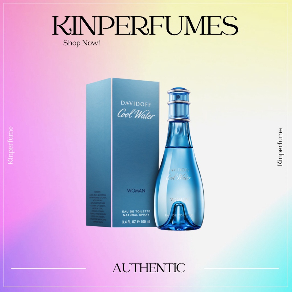 Nước hoa nữ Davidoff Cool Water Woman 5ml/ 10ml Kinperfumes