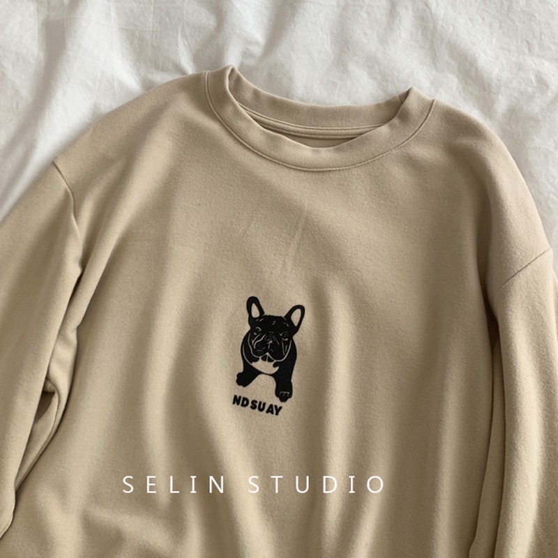 NRVP Áo Thun Nữ Dài Tay Phong Cách Hàn Quốc Mới 2023