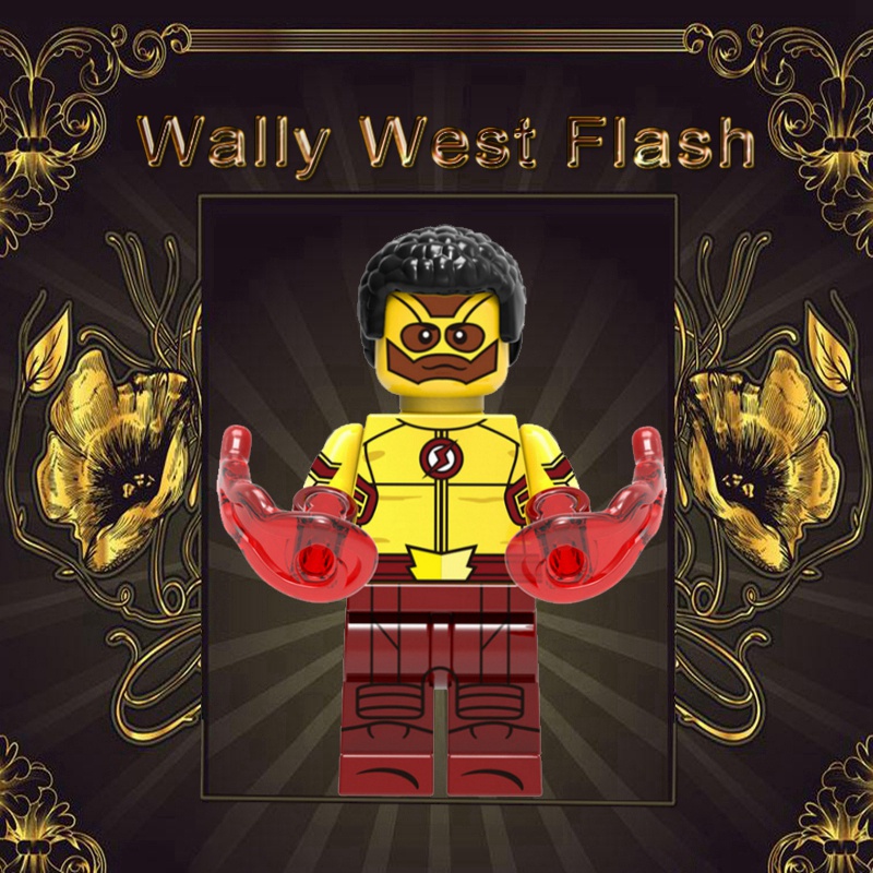 Bộ Đồ Chơi Lắp Ráp Mô Hình Nhân Vật Wally West Dành Cho Trẻ Em DIY