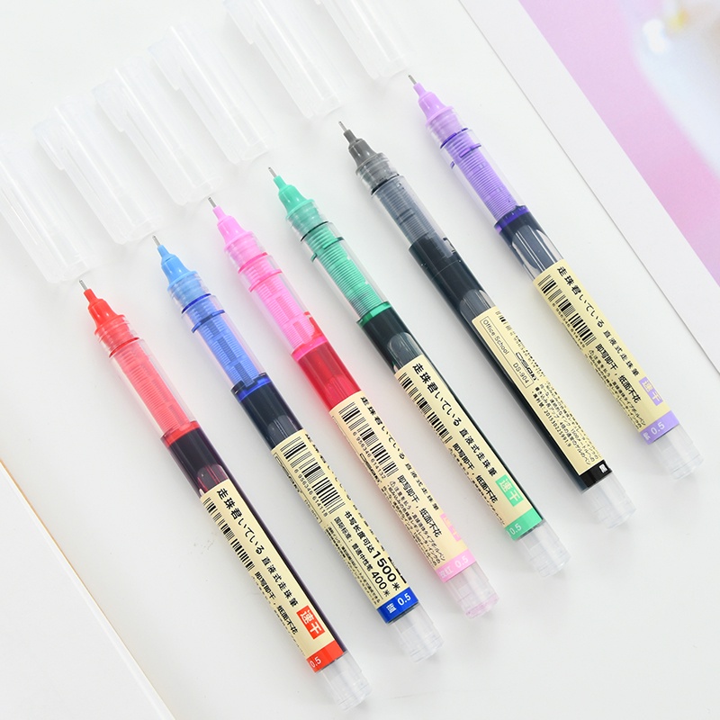 Bút gel ngòi 0.5mm 8 màu tùy chọn tiện dụng B6 B8
