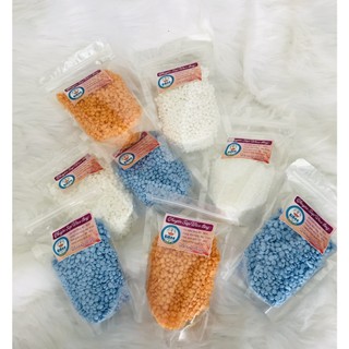 Sáp wax lông cao cấp sữa dừa, trong suốt, màu sắc không chứa nhựa thông dẻo mềm giúp làm sạch lông nách tay chân bikini