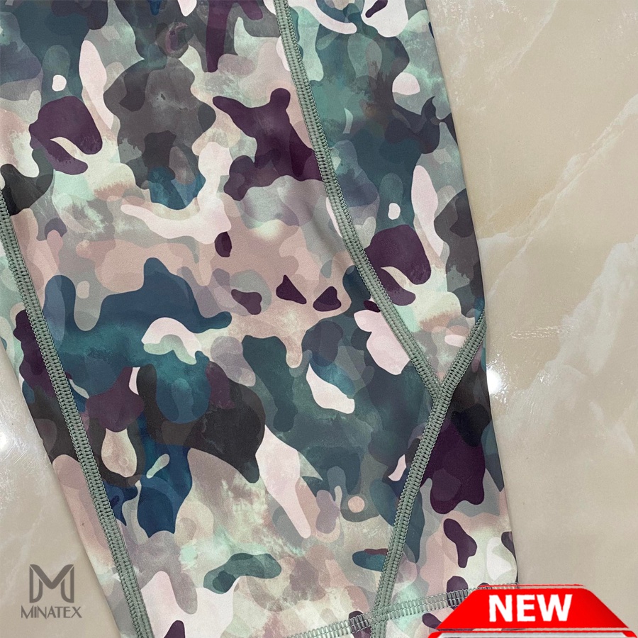 Set tập gym yoga, set đồ gym lính áo bra kết hợp quần lửng có túi ngắn trên gối Minatex (có bán lẻ áo quần)