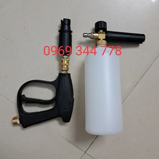 Bình bọt tuyết 1 lít, phụ kiện máy rửa xe