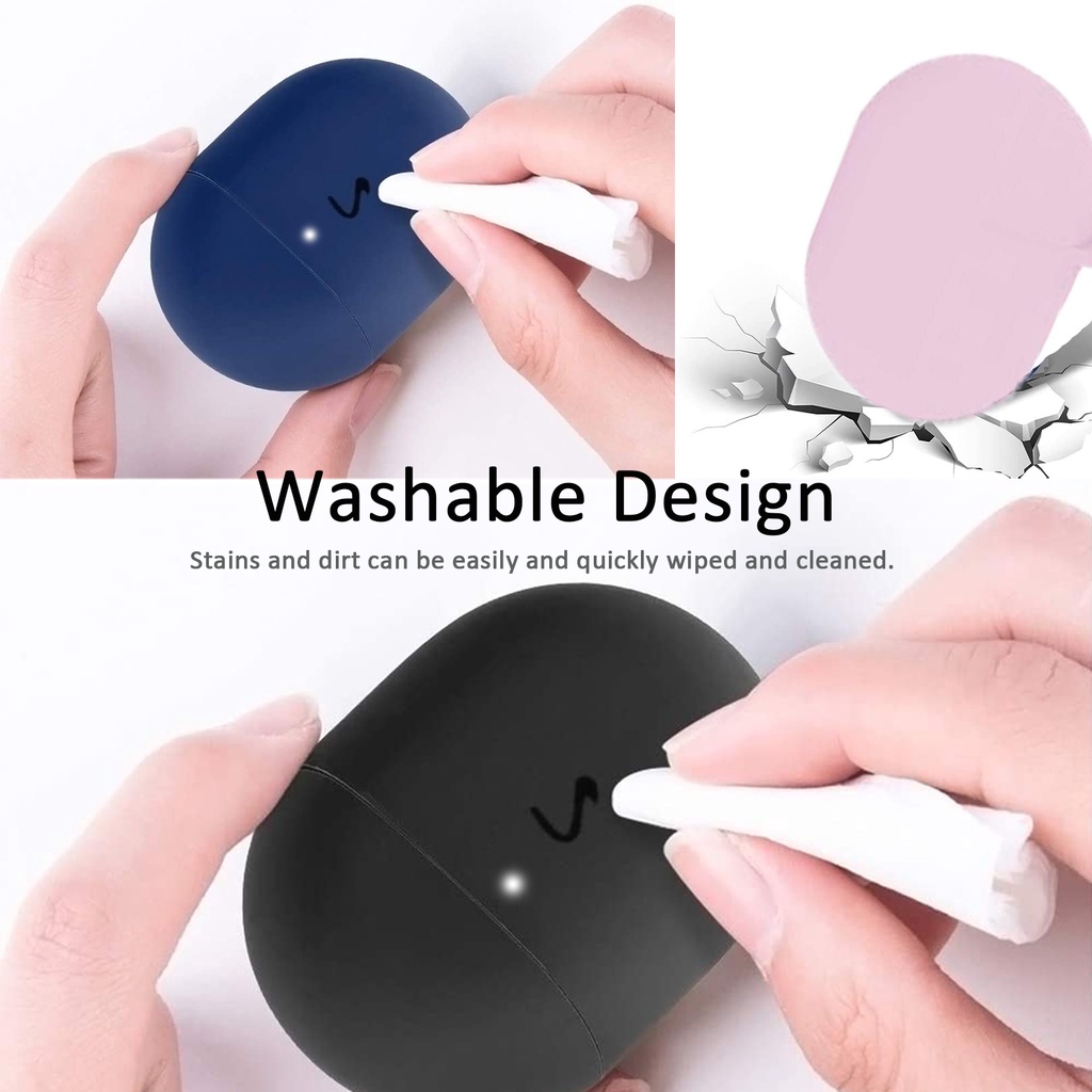 Ốp Điện Thoại Silicon Có Móc Khóa Cho Google Pixel Buds Pro 2022 Pixel Buds A / Buds Pro 2021
