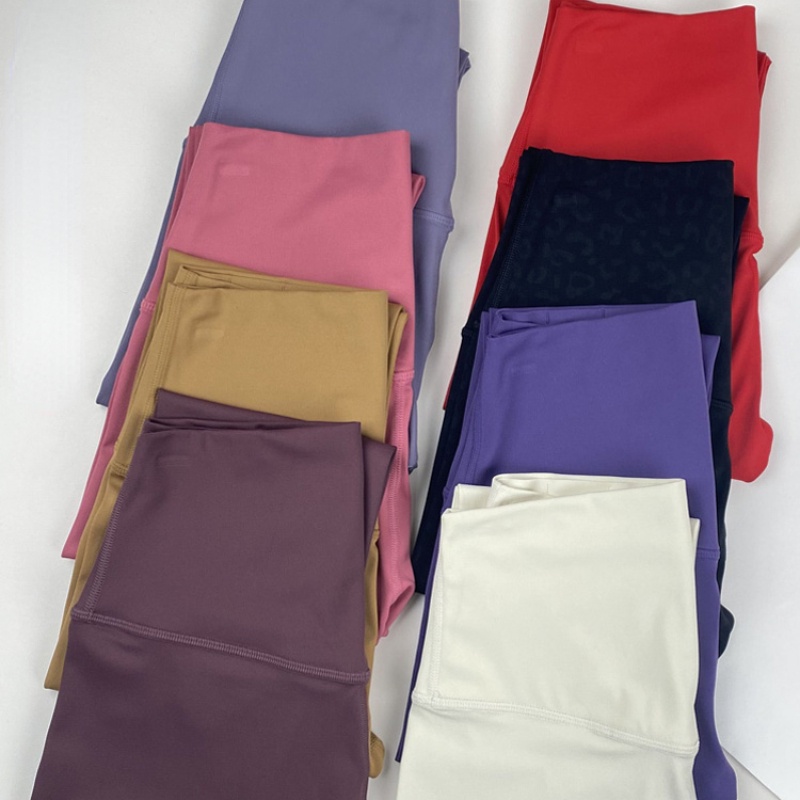 Quần Legging Thể Thao Lưng Cao Co Giãn Tốt Thích Hợp Tập Yoga