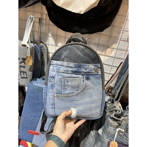 Balo jean balo tái chế