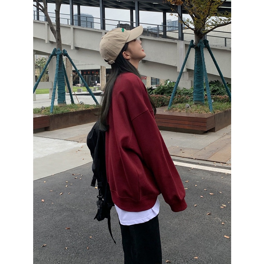 Áo Nỉ Cổ Tròn COUNTING Nam Nữ Phong Cach Xinh Xinh, Nỉ Ngoại Mềm Mịn Fom Rộng Thoai Mái UNISEX