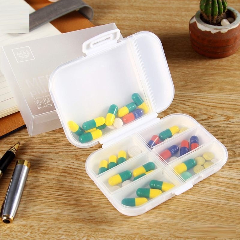 Hộp Đựng - Kingler, Chia Thuốc Nhiều Ngăn Tiện Dụng Mang Đi Du Lịch, Nhỏ Gọn, Tiện Dụng, Nhựa An Toàn, Giá Rẻ, 7123
